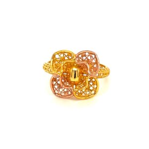 22k gold turkish buddleia ring