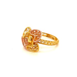 22k gold turkish buddleia ring