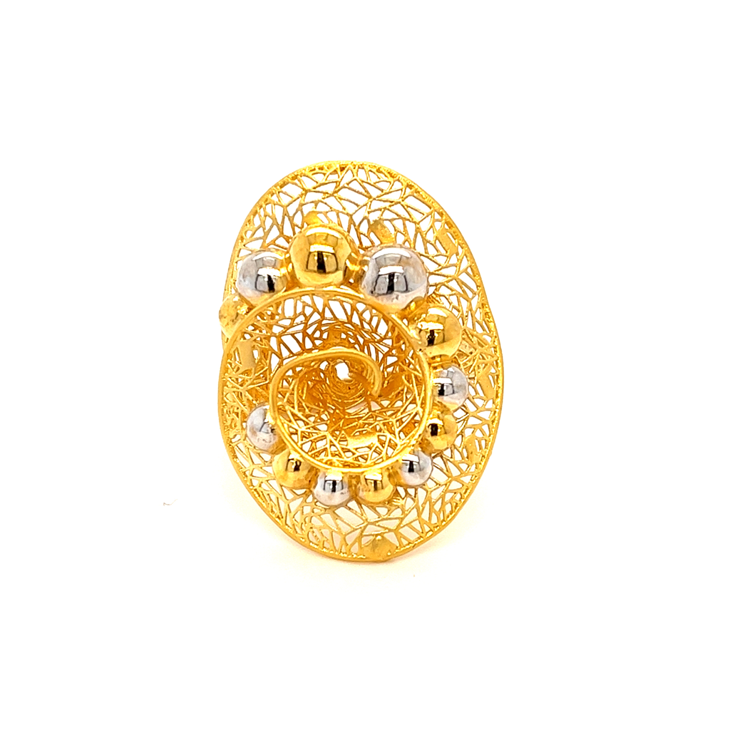 22k gold dazzle ring - Image 3
