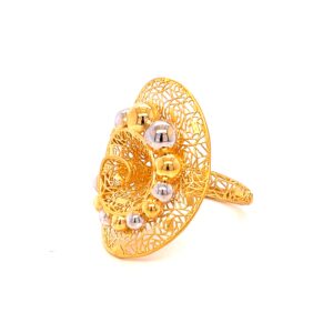 22k gold dazzle ring