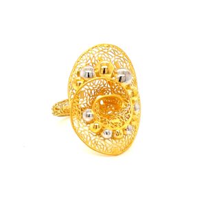 22k gold dazzle ring