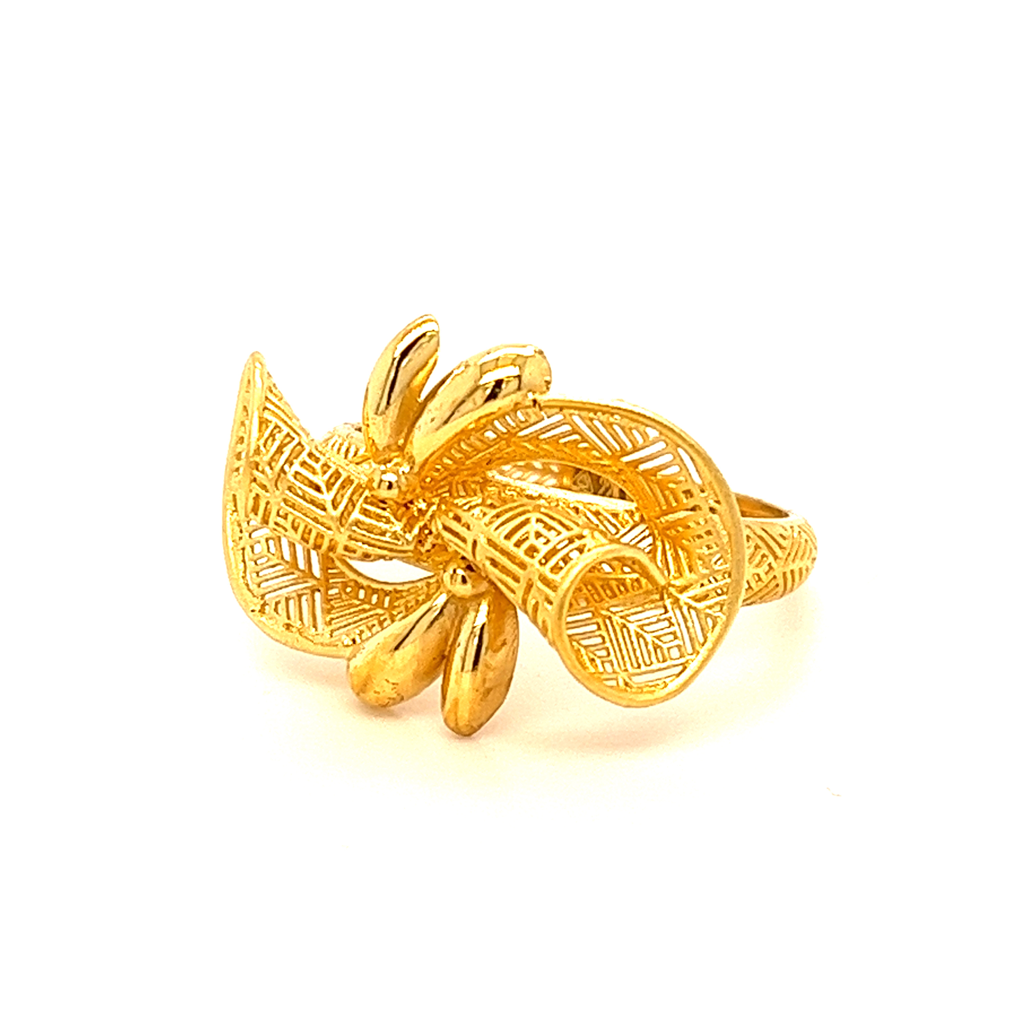 22k gold turkish holly ring - Image 2