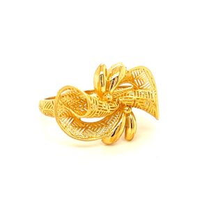 22k gold turkish holly ring