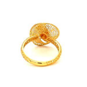 22k gold turkish diviner ring