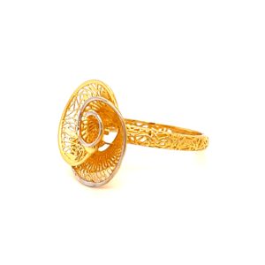 22k gold turkish diviner ring