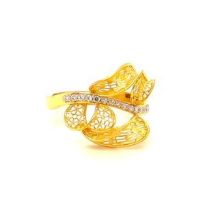 22k gold turkish ring