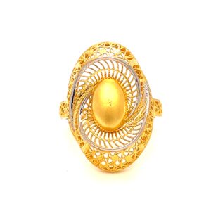 22k gold turkish concentric ring