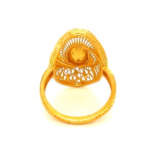 22k gold turkish concentric ring