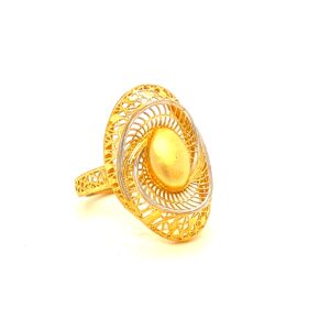 22k gold turkish concentric ring