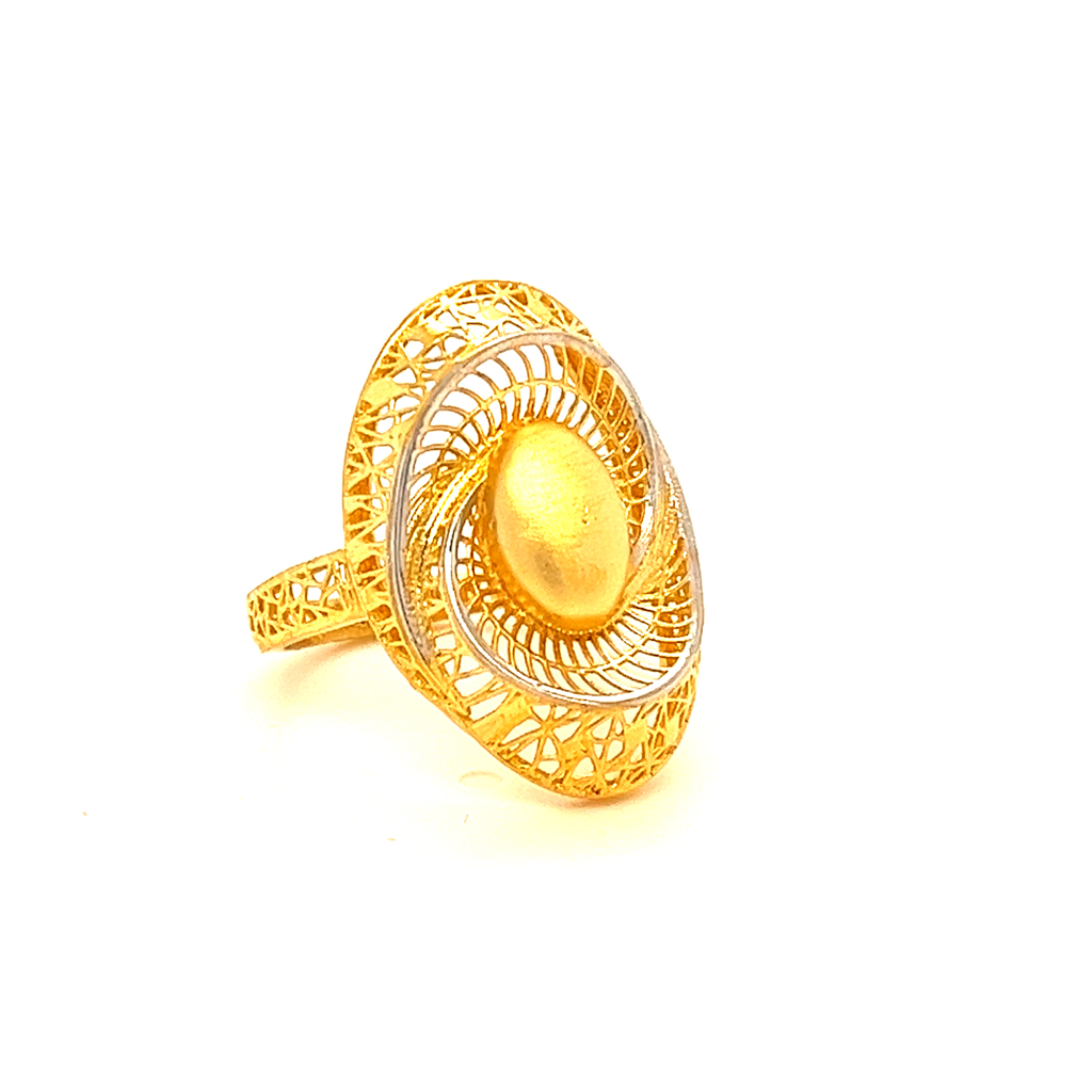 22k gold turkish concentric ring - Image 4