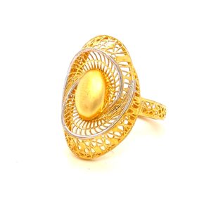 22k gold turkish concentric ring