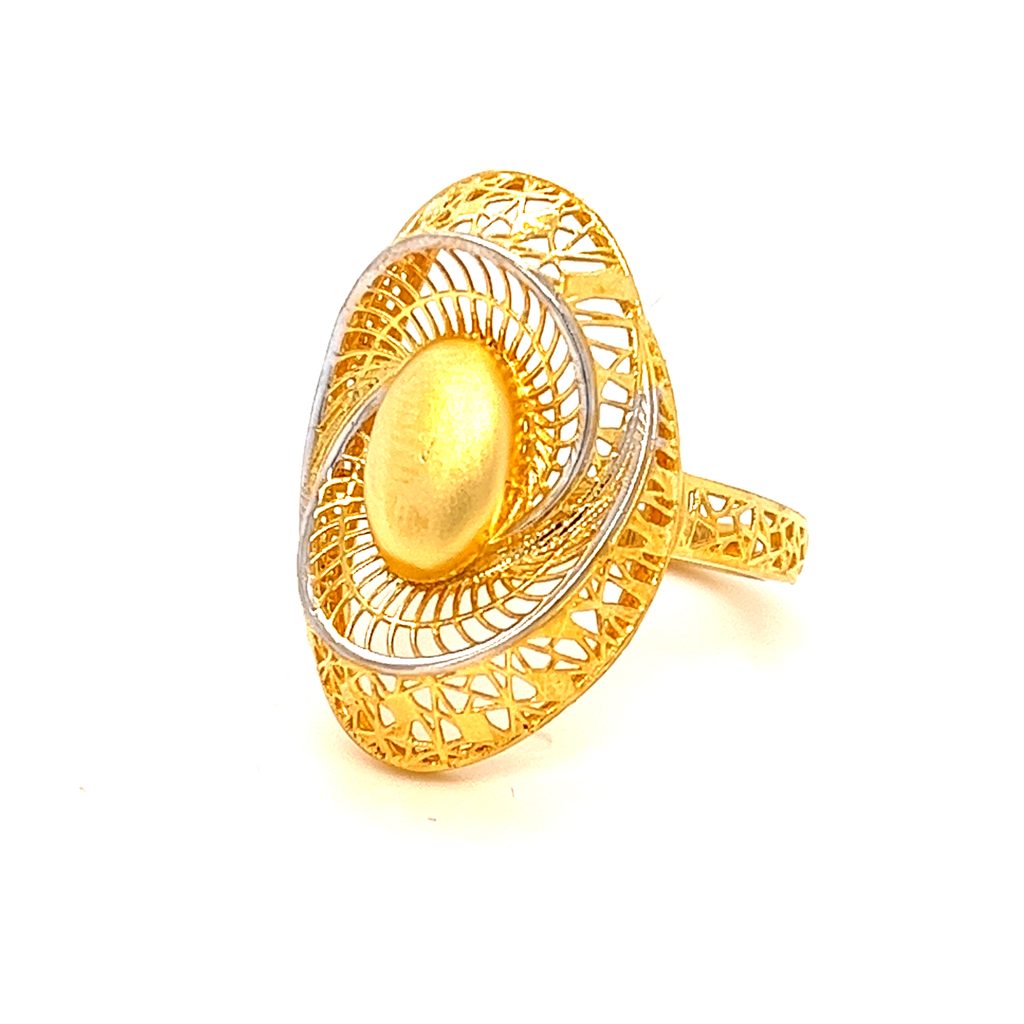 22k gold turkish concentric ring - Image 2