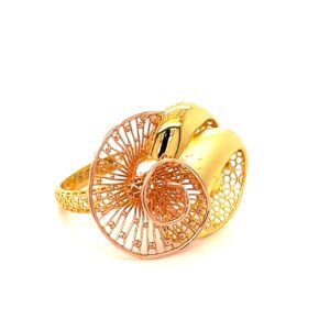 22k gold turkish dancing rejoice ring