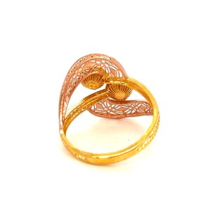 22k gold turkish blooming dales ring