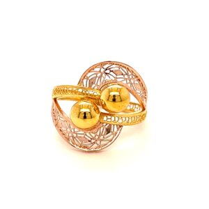 22k gold turkish blooming dales ring