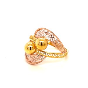 22k gold turkish blooming dales ring