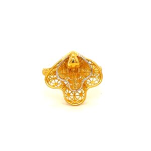 22k gold turkish designer ring