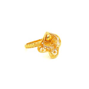 22k gold turkish designer ring