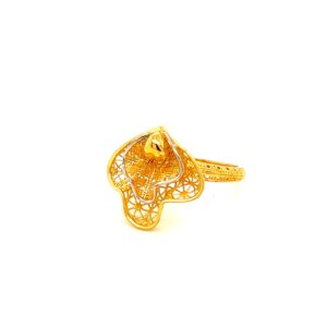 22k gold turkish designer ring