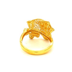 22k gold turkisk hebes ring