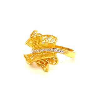 22k gold turkisk hebes ring