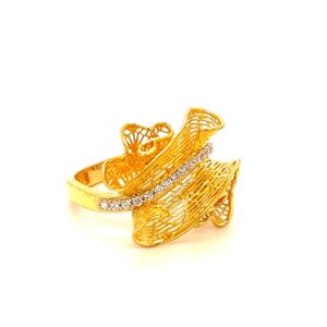 22k gold turkisk hebes ring