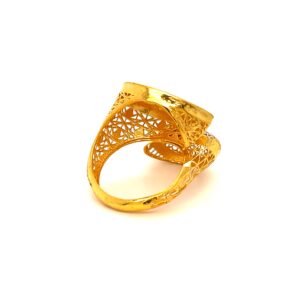 22k gold turkish lisha ring