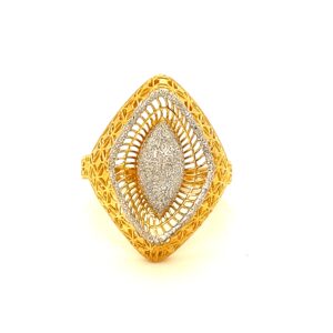 22k gold turkish beautiful ring
