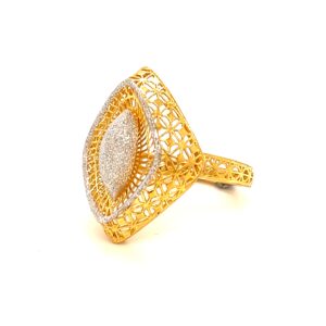 22k gold turkish beautiful ring