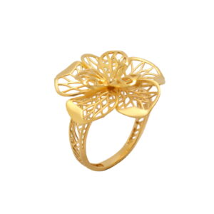 22k yellow gold charming ring