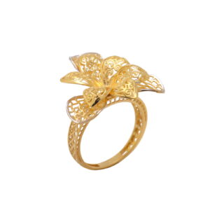 22k yellow gold razzle dazzle ring
