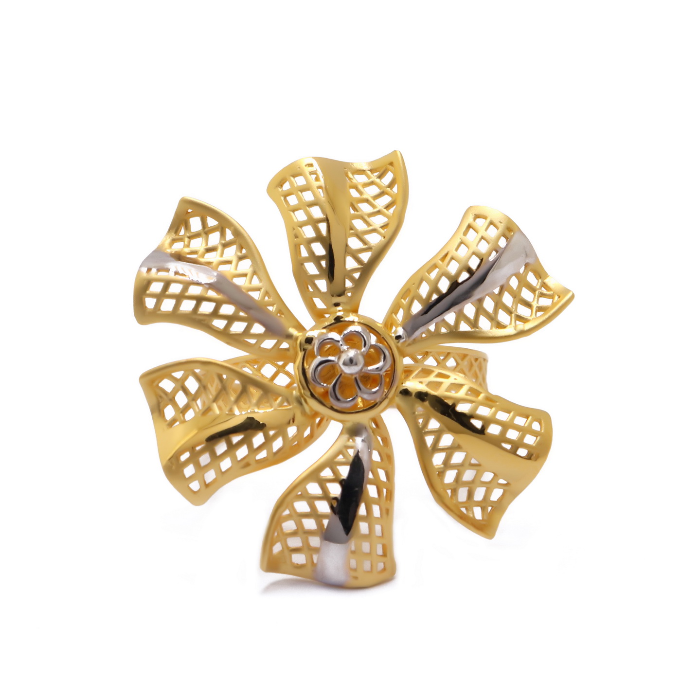 22k Yellow Gold Dazzle Ring