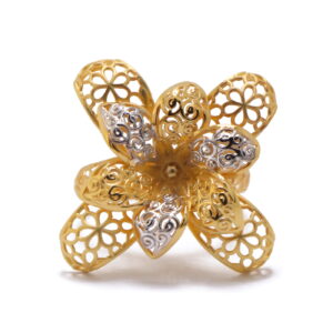 22k yellow gold charming ring