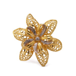 22k yellow gold elegant ring