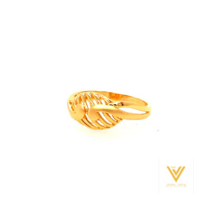 22k Gold Plain Ring