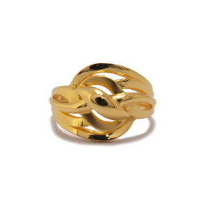 22k Gold Plain Heart Of Gold Ring