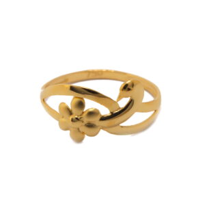 22k Gold Plain Infinite Ring