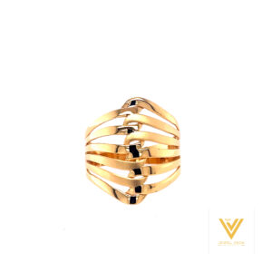 22k Gold Plain Orbit Ring