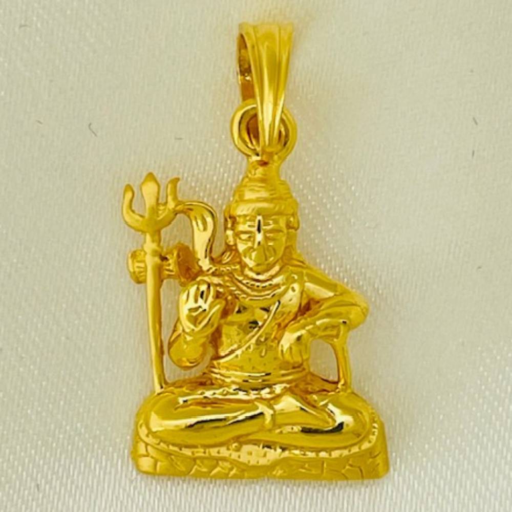 916 gold plain lord sankarji pendants