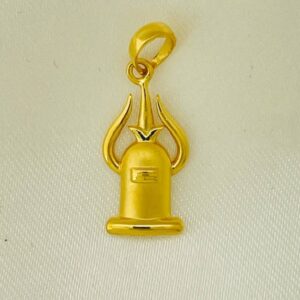 22K Gold Solid Shivji Pendants