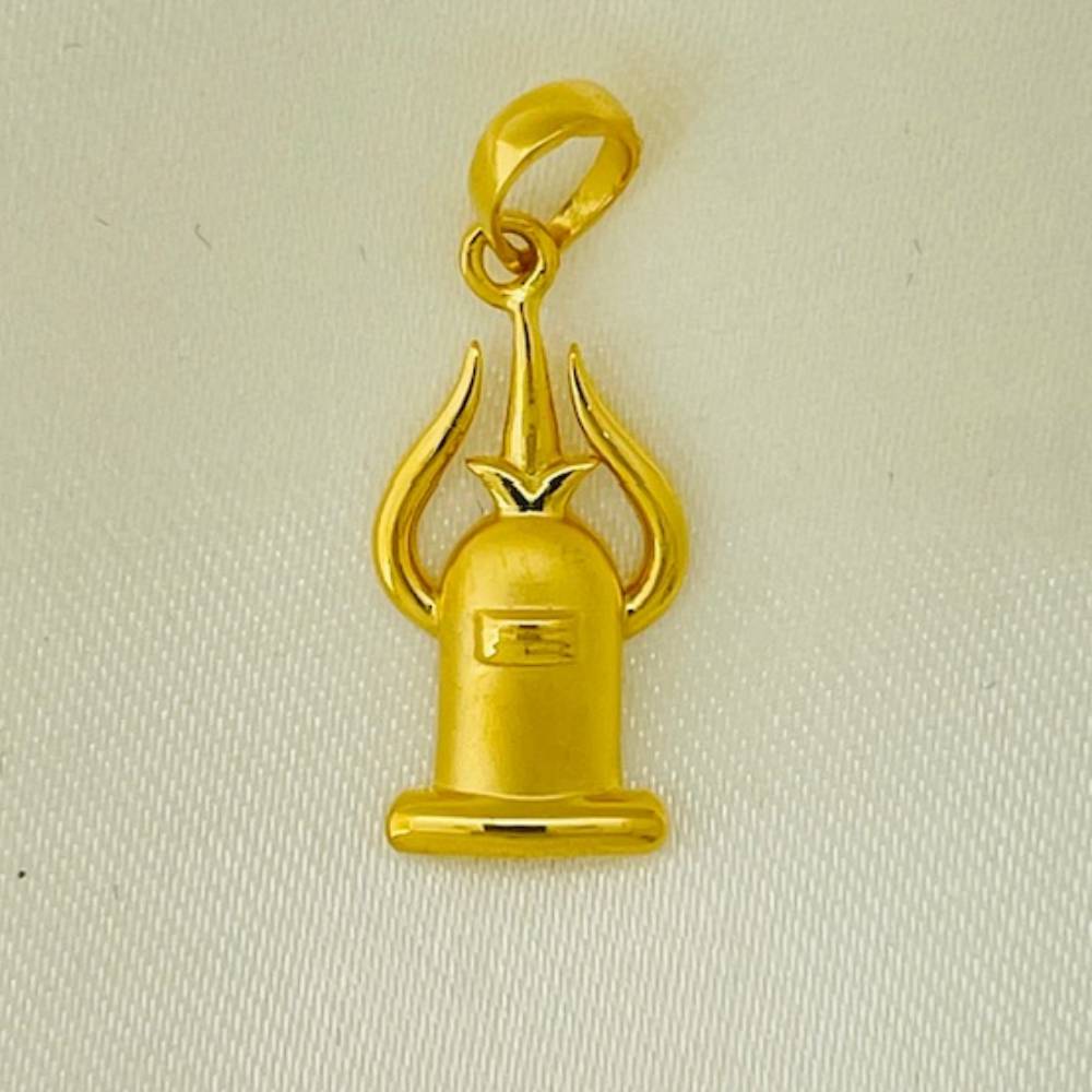 22K Gold Solid Shivji Pendants