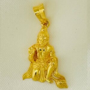 916 gold lord hanumaji pendants