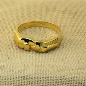 22K Gold Light Weight Ring