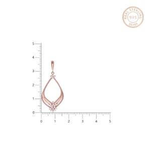 Rose Gold Princess Earrings