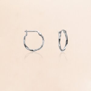 Oxidised Vintage Hoops
