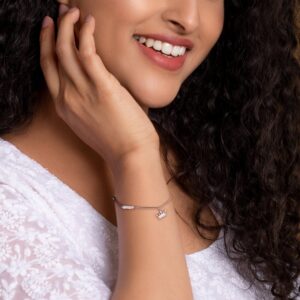 Anushka sharma rose gold crown bracelet