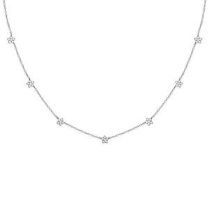 Silver Star Constellation Necklace