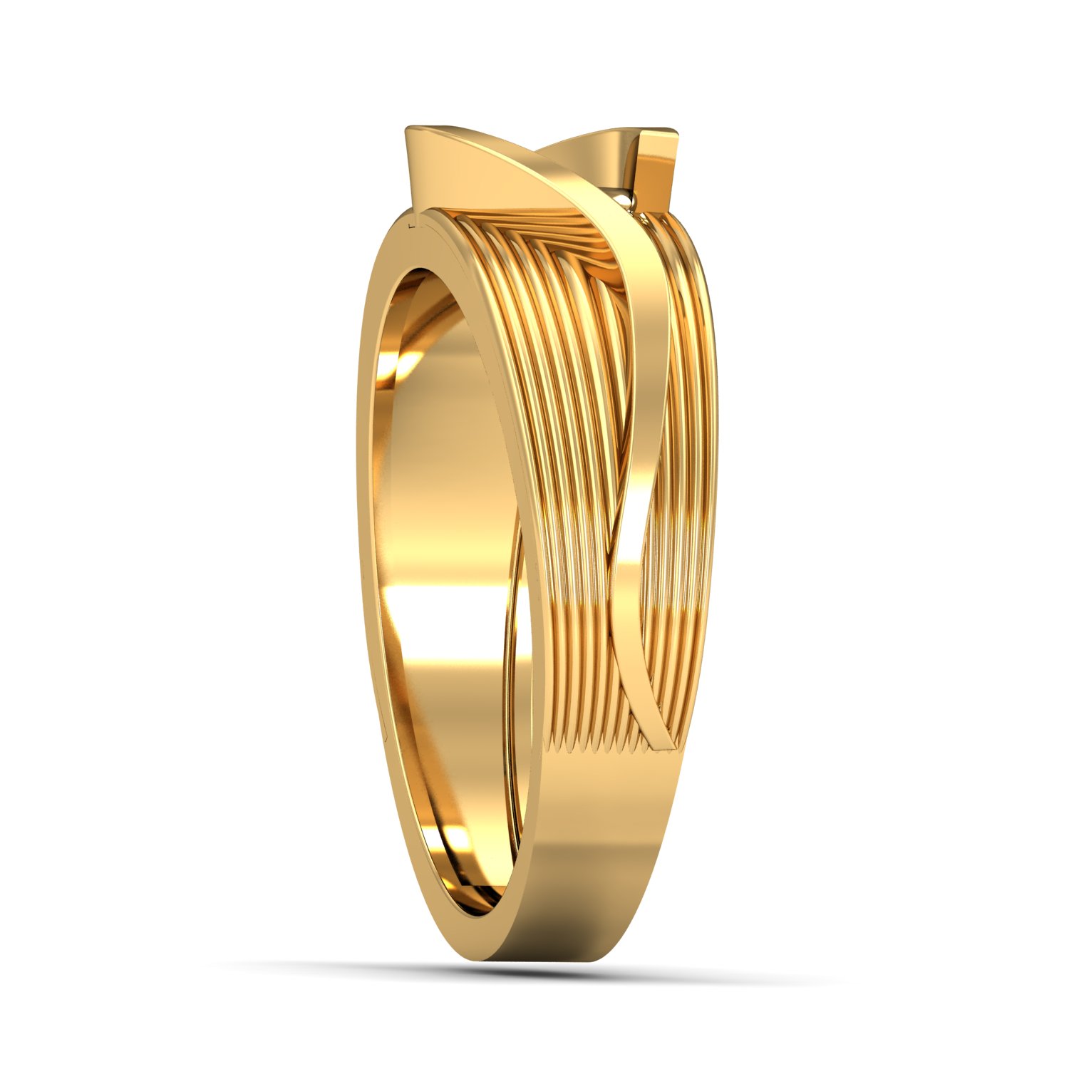 18K Gold Stylish Ring For Women - Image 4