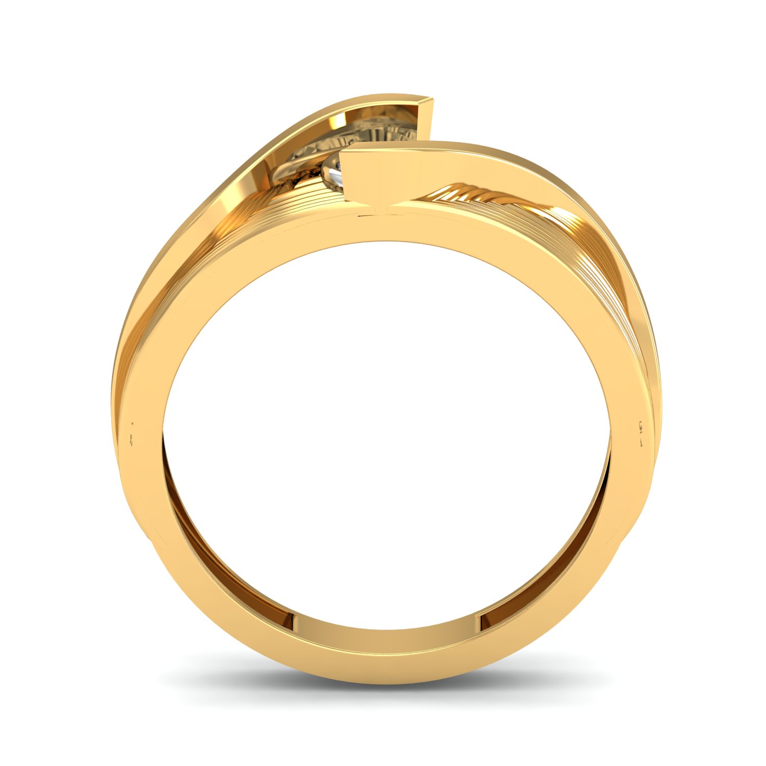 18K Gold Stylish Ring For Women - Image 3