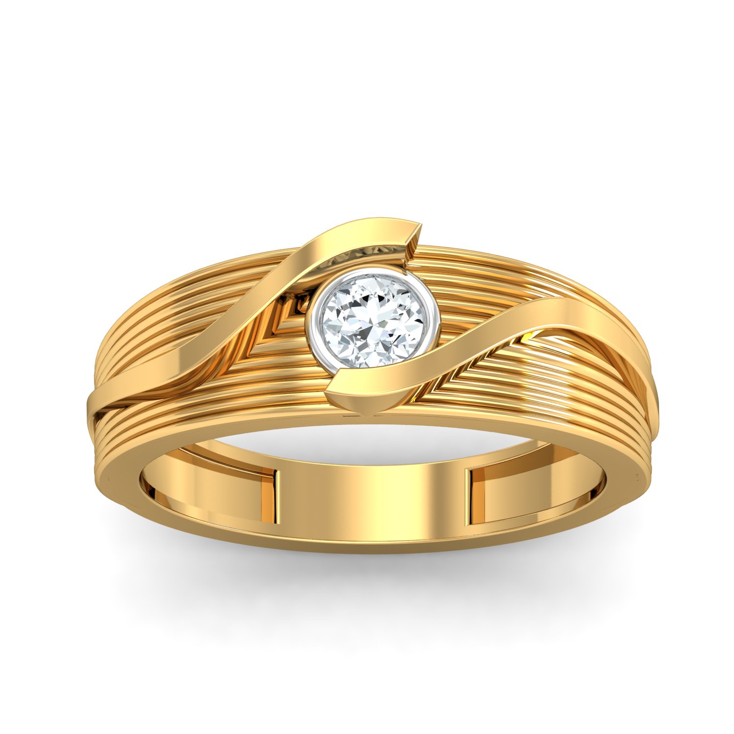 18K Gold Stylish Ring For Women - Image 2